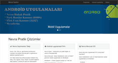 Desktop Screenshot of nevrayazilim.com